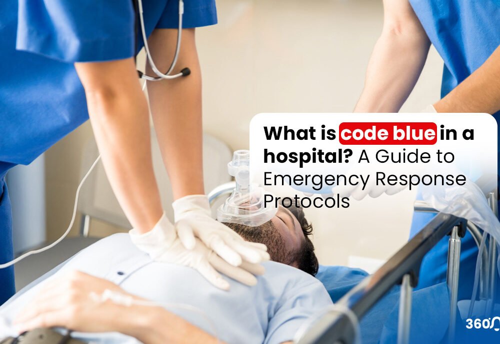 What is code blue in a hospital