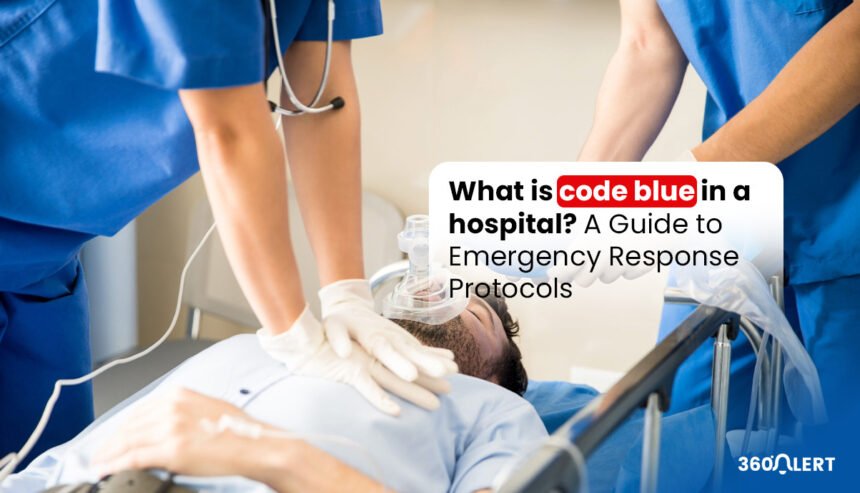 What is code blue in a hospital