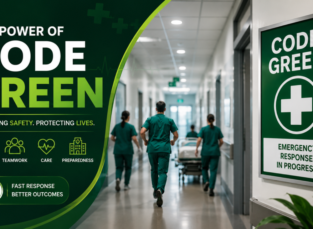 Whats Code Green in Hospital