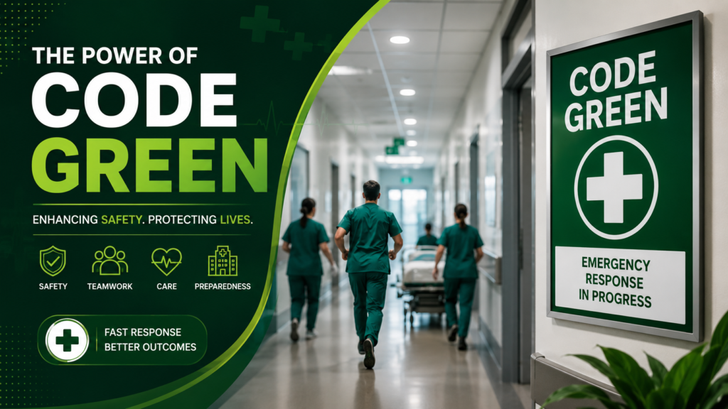 Whats Code Green in Hospital