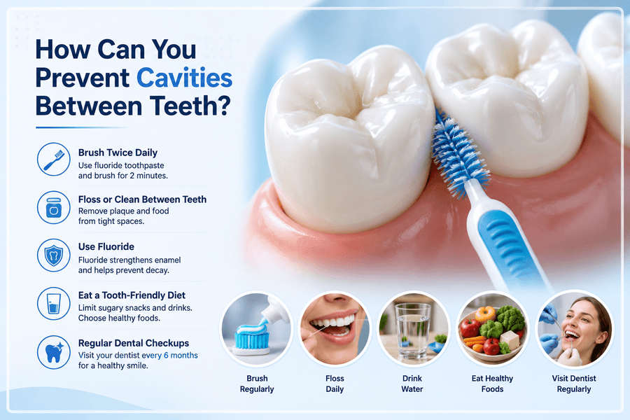 cavities between teeth