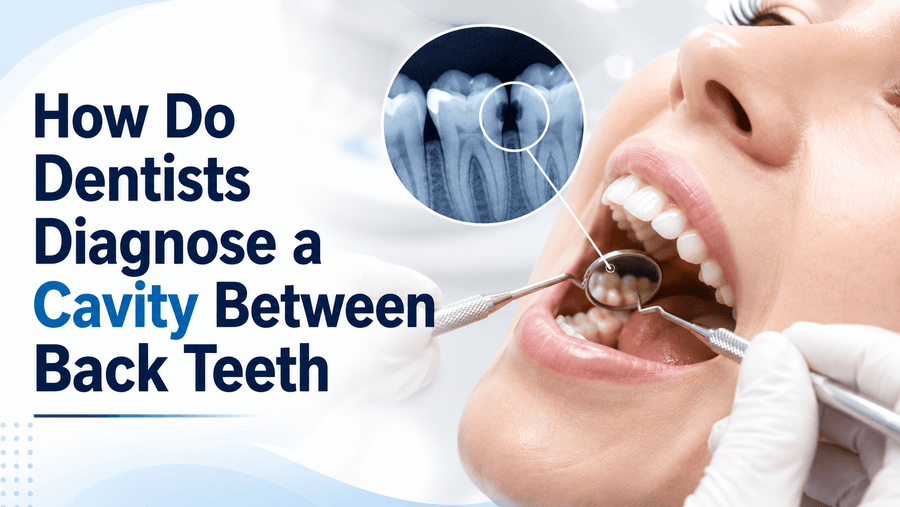 cavity between molars