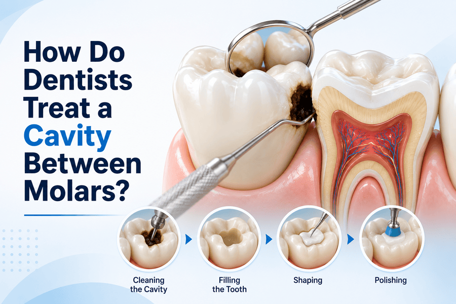 cavity between teeth