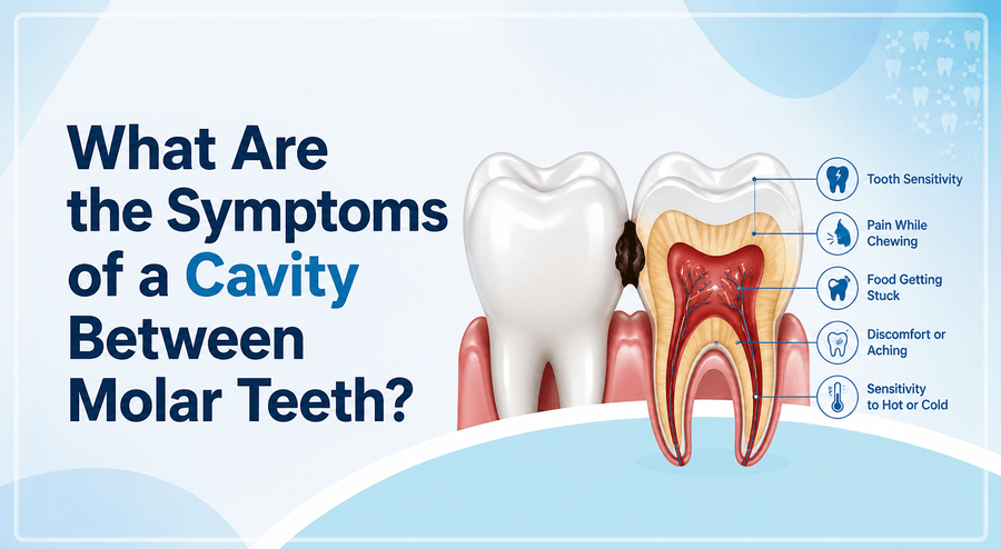 Cavity Between Molar Teeth