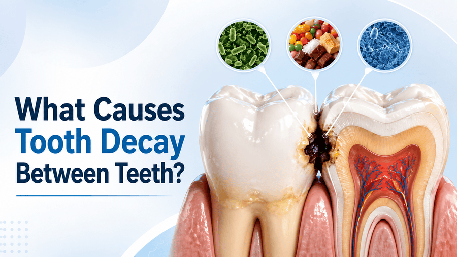 Cavity Between Molar Teeth