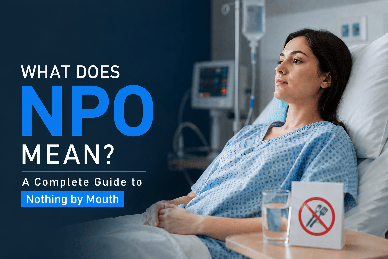 What Does NPO Mean A Complete Guide to Nothing by Mouth