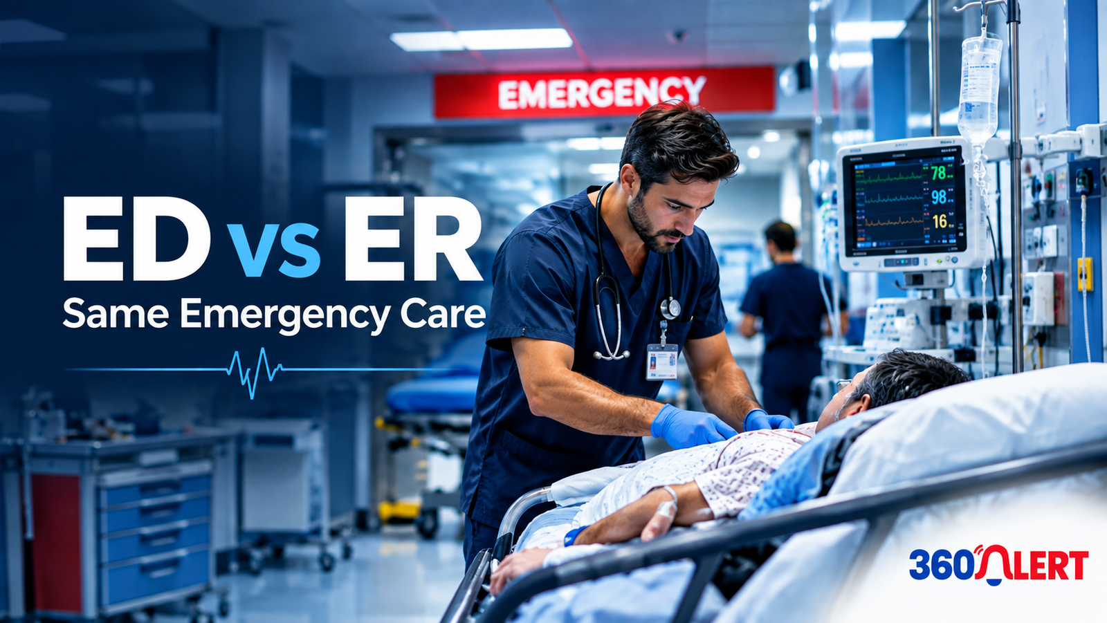 ED vs ER What Is the Difference Between an Emergency Department and an Emergency Room