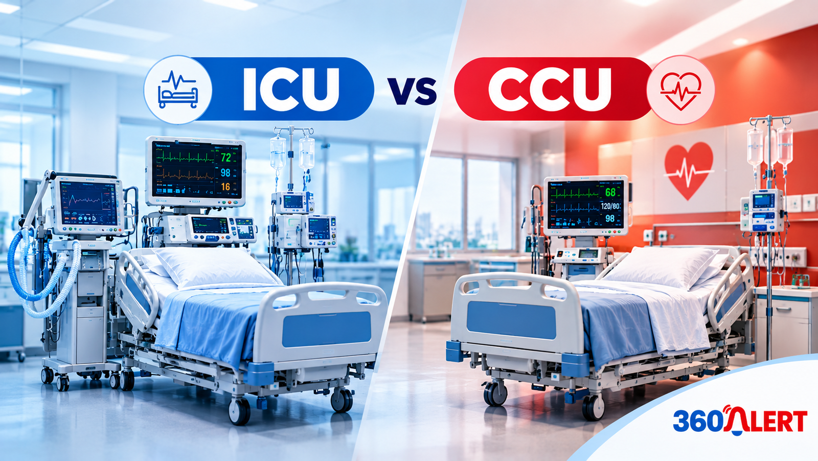 ICU vs. CCU What the Names Mean, How Care Differs, and What to Expect