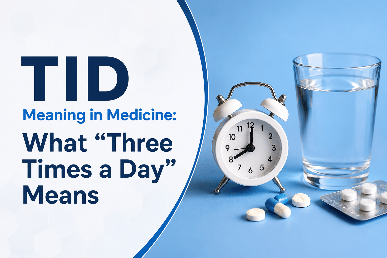 TID Meaning in Medicine