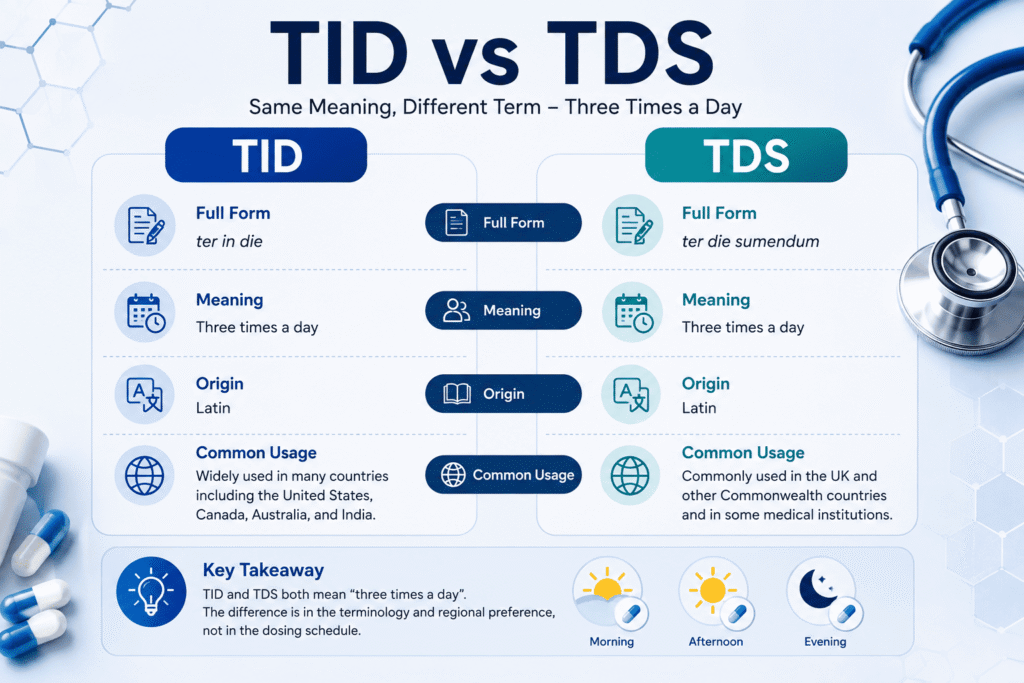 TID vs TDS
