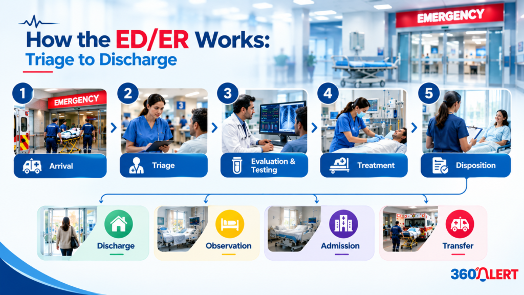 What Happens in the Emergency Department Triage to Discharge