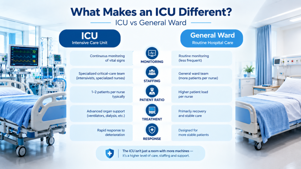 What Makes an Intensive Care Unit Different