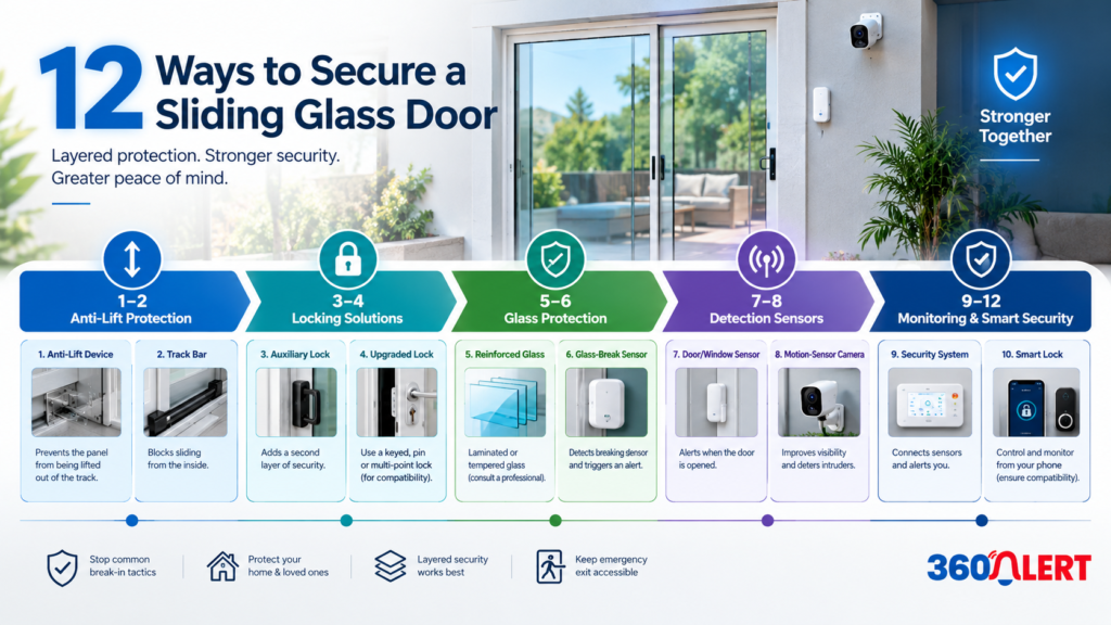 12 Ways to Secure a Sliding Glass Door