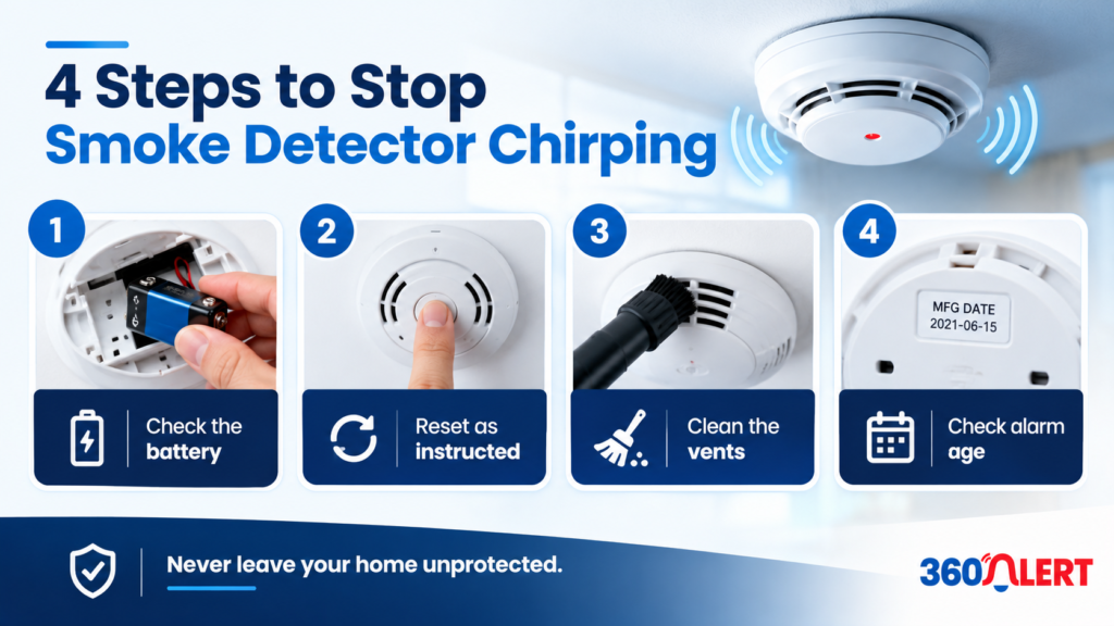 How to Stop Smoke Detector From Beeping
