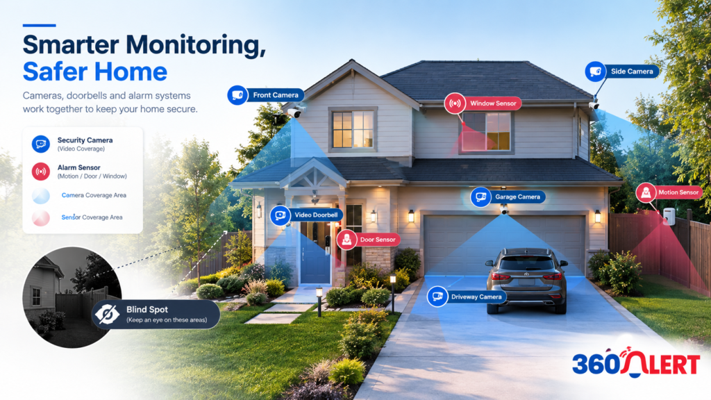 Cameras, Video Doorbells, and Alarm Systems
