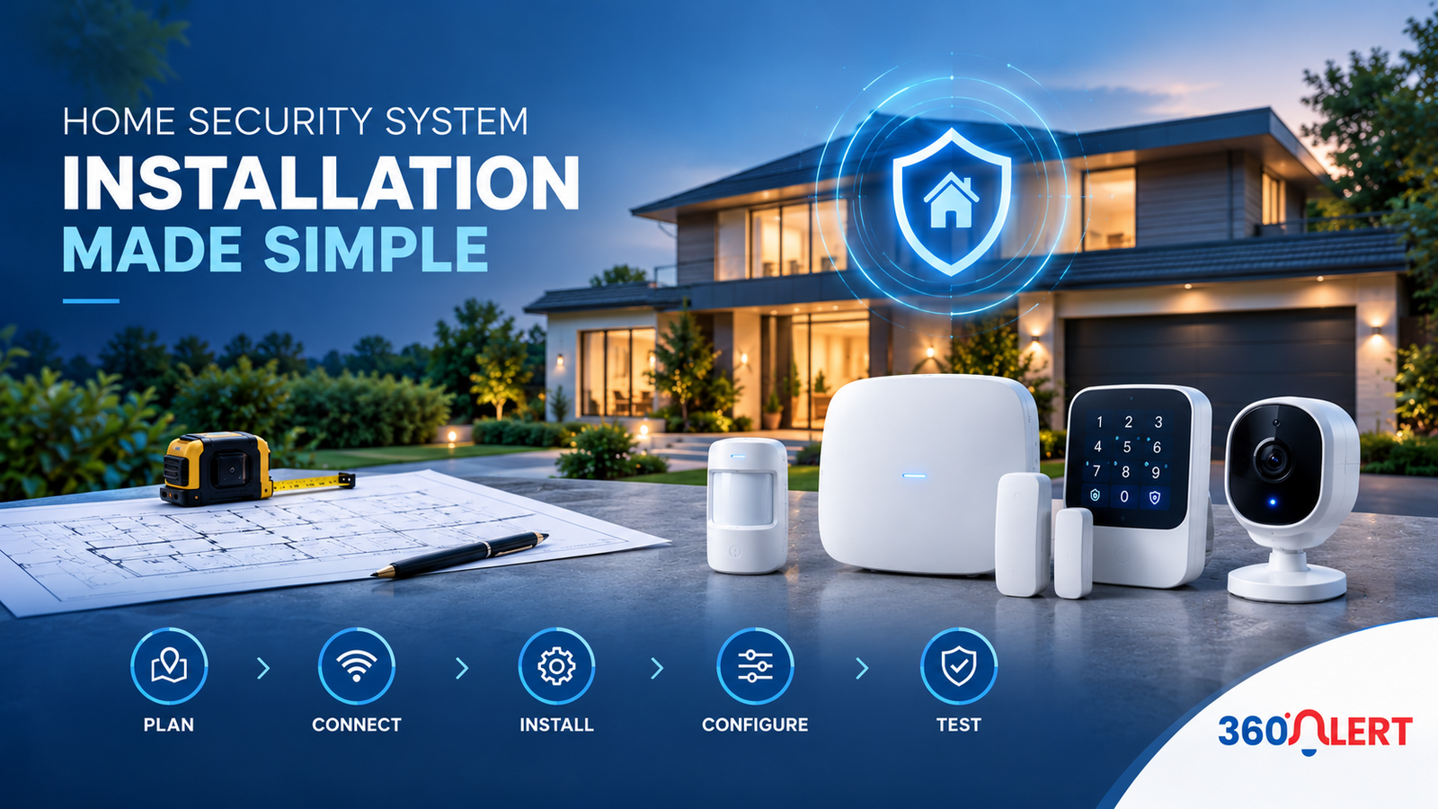 Home Security System Installation Guide: DIY vs Pro, Steps & Costs