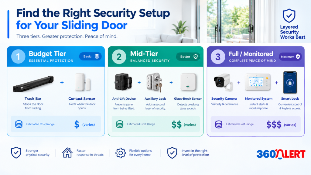 How Much Does It Cost to Fully Secure a Sliding Door