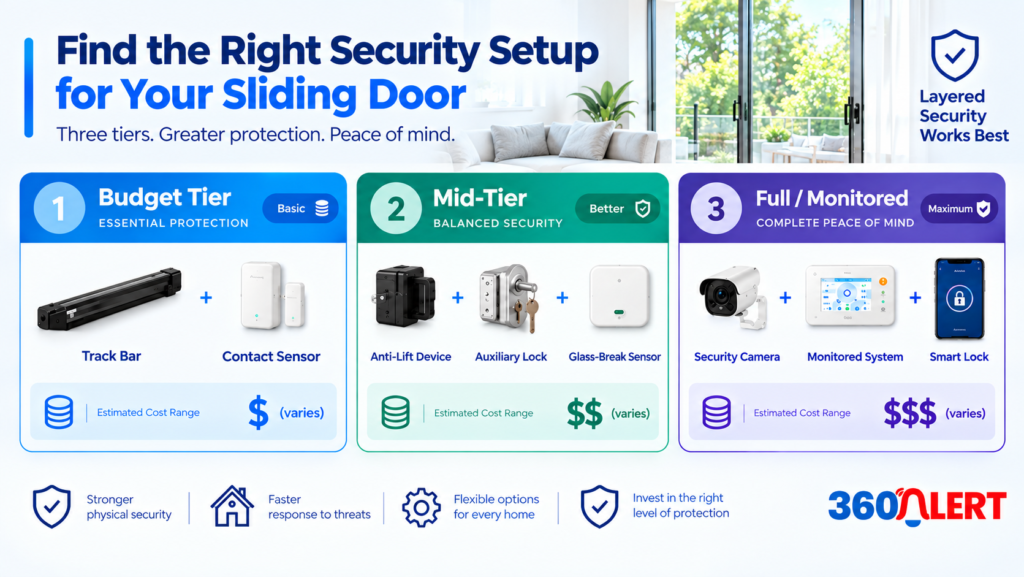 How Much Does It Cost to Fully Secure a Sliding Door