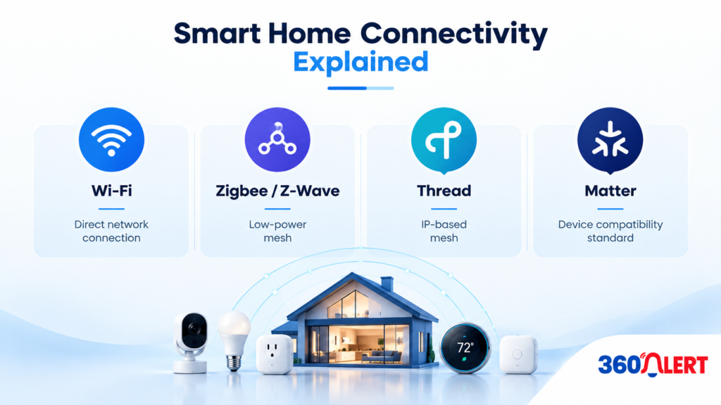 Smart home protocols