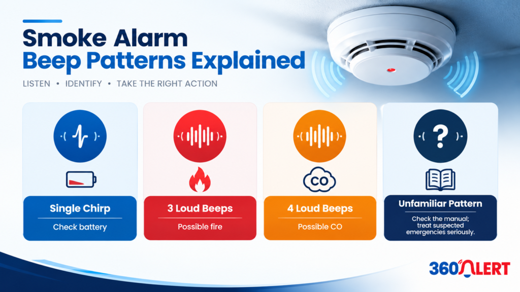 Smoke Alarm Beeping Codes: What Each Pattern Means