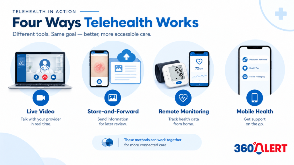Types of Telehealth Services