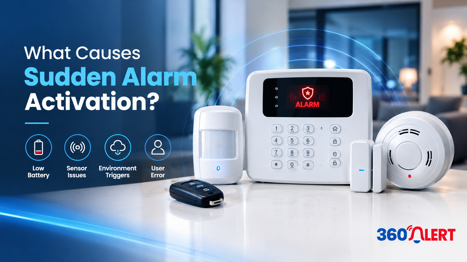 What Causes Sudden Alarm Activation? Common Causes and How to Fix Them