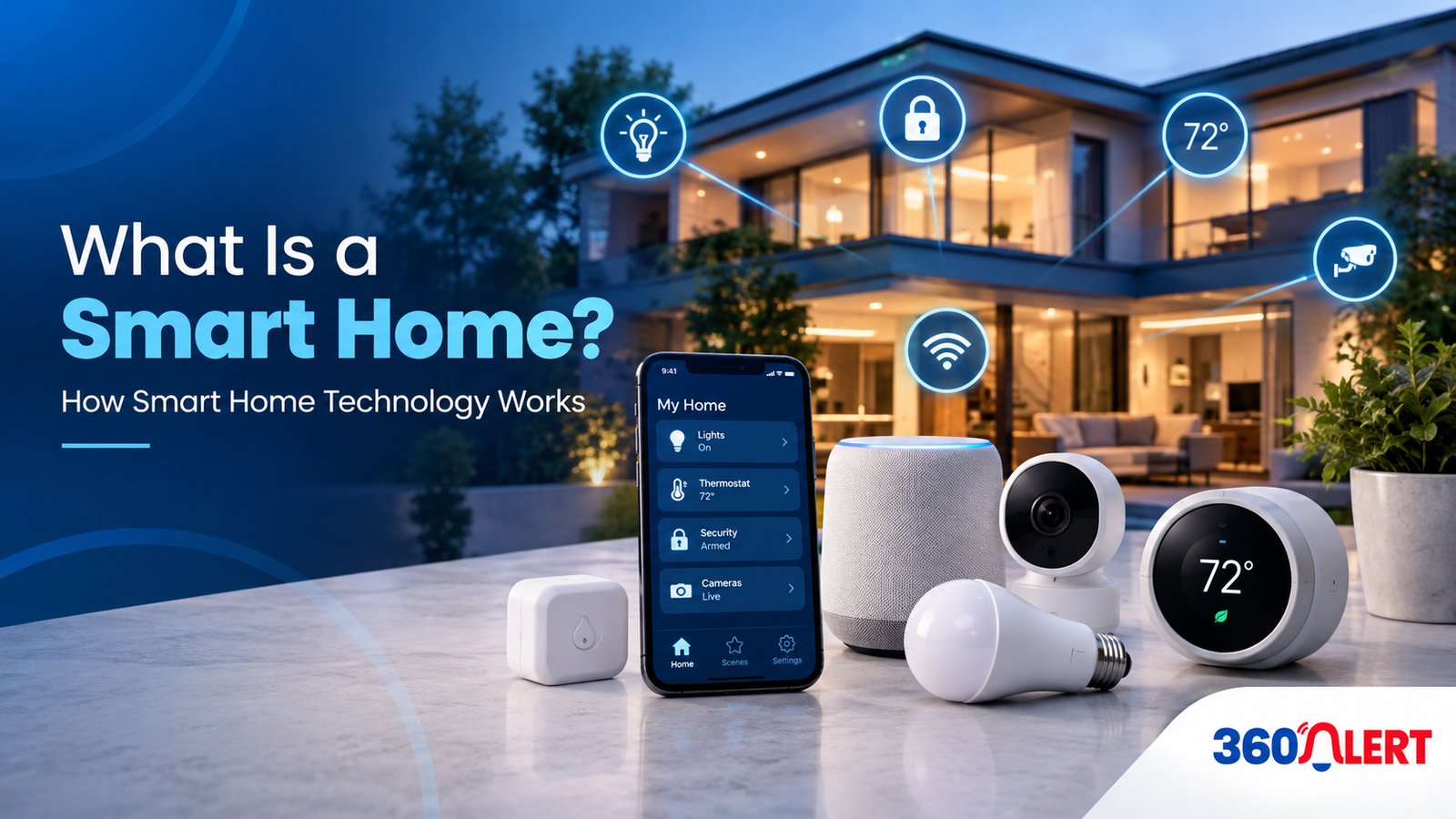 What Is a Smart Home How Smart Home Technology Works